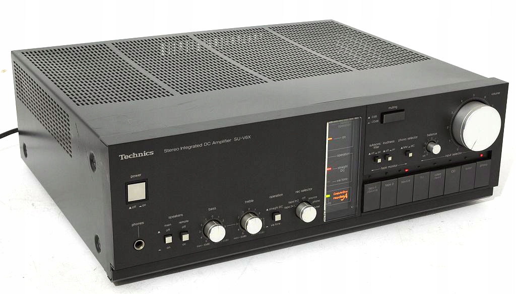 TECHNICS SU-V6X KONKRETNY WZMACNIACZ STEREO !