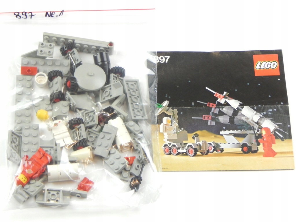 LEGO SET 897 SPACE CLASSIC LEGOLAND Z INSTRUKCJA