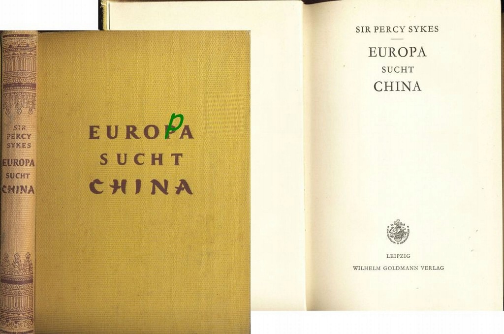 Europa sucht China 1938 Europejczycy w Chinach