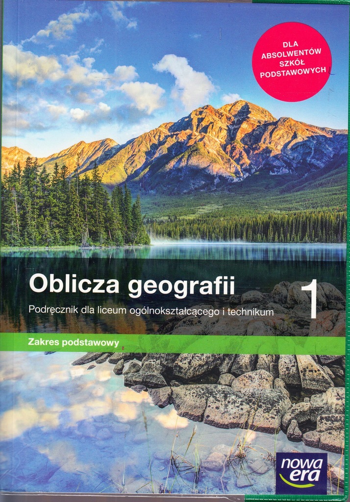 Oblicza Geografii Podręcznik Zakres Podstawowy Szkoły Ponadgimnazjalne Oblicza geografii 1 Podręcznik podstawowy ne u3 - 11052895757