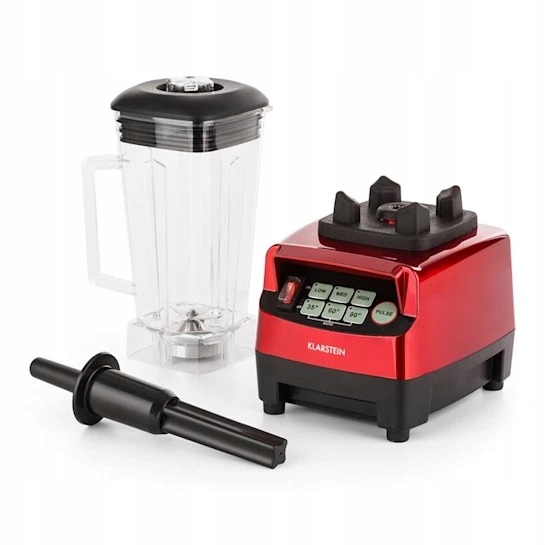 Blender kielichowy 2L Mikser Klarstein Herakles 5G 1500W czerwony