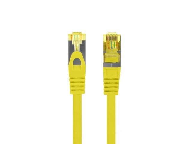 PATCHCORD KAT.6A S/FTP LSZH CU 1.5M ŻÓŁTY FLUKE PASSED LANBERG