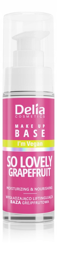 Delia Cosmetics Baza pod makijaż Grapefruit 30 ml