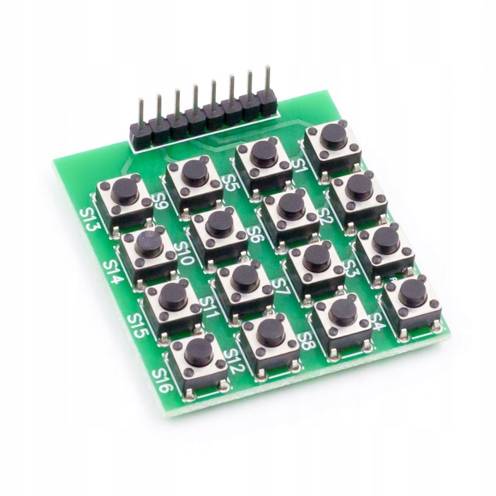 MODUŁ KLAWIATURA 4x4 ARDUINO 16 przycisków