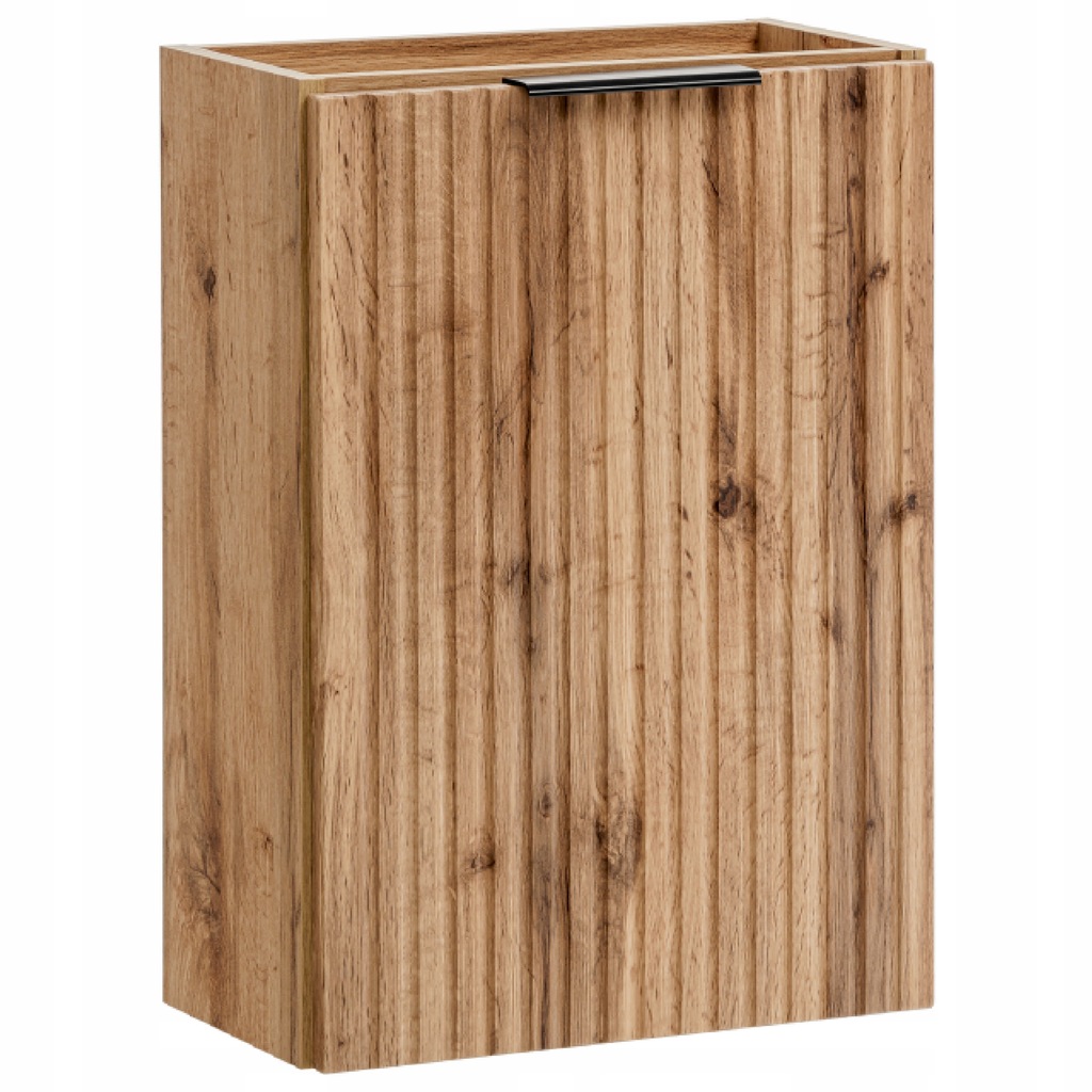 Ryflowana szafka pod umywalkę 40 cm ADEL OAK 82-40 dąb wotan PZ
