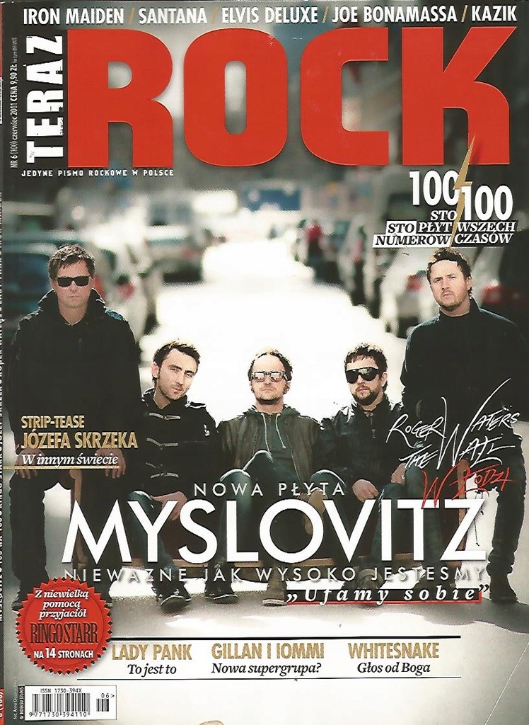 Teraz Rock nr 6 (100) 2011 Myslovitz