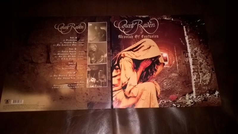 Count Raven - Messiah Of Confusion LP
