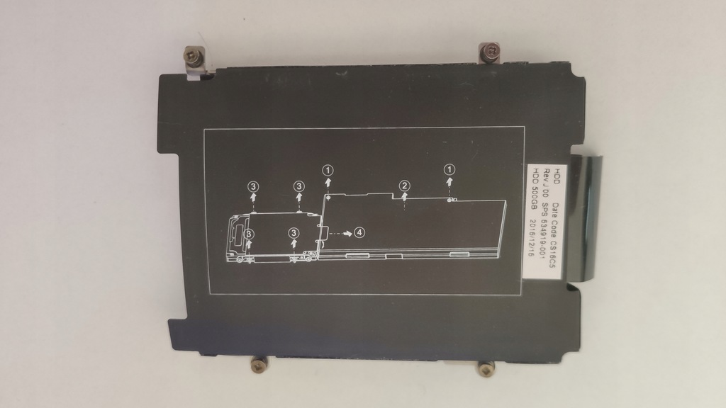 Kieszeń na dysk 2,5" HP 840 G3