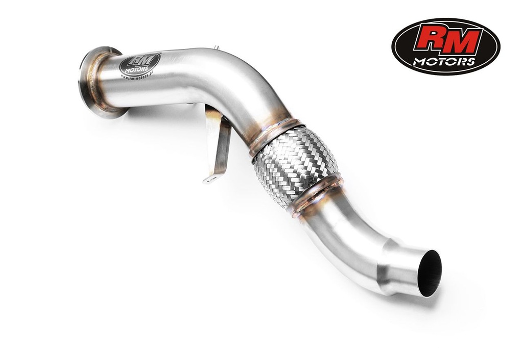 Downpipe Bmw E90 E91 318d 3d M47n2 Rm Motors Performance Front Down Pipes Vehicle Parts Accessories