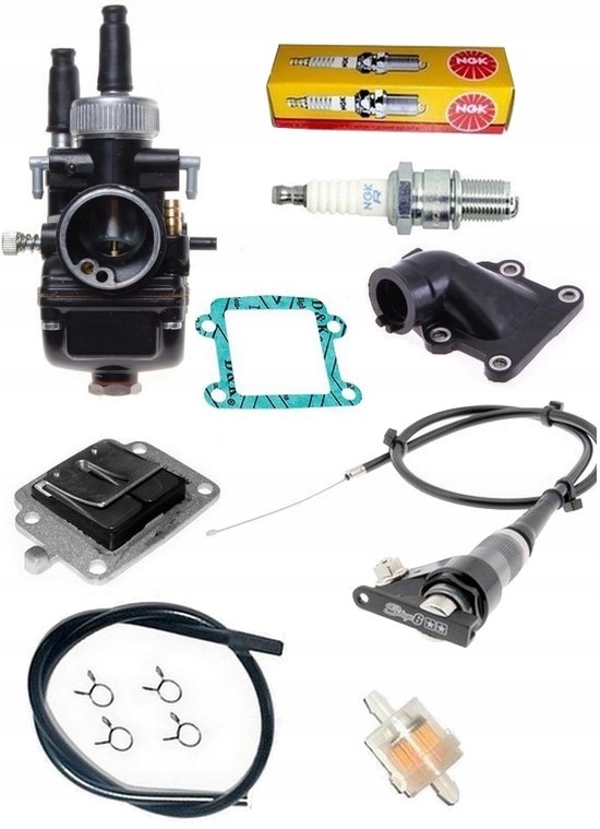 GAŹNIK 19mm KRÓCIEC MBK STUNT 2T 50 AC