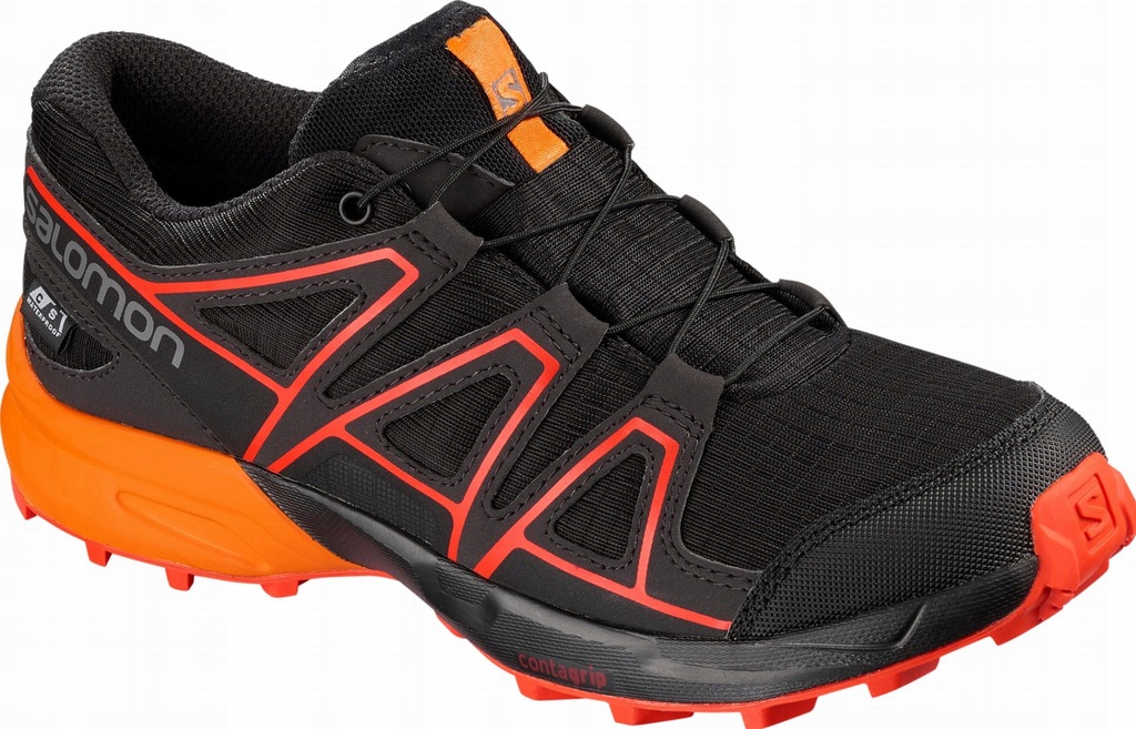 Buty biegowe Speedcross Cswp J Black/Tangelo/Che