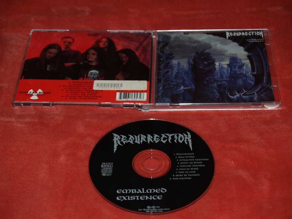 Resurrection Embalmed Existence 1993