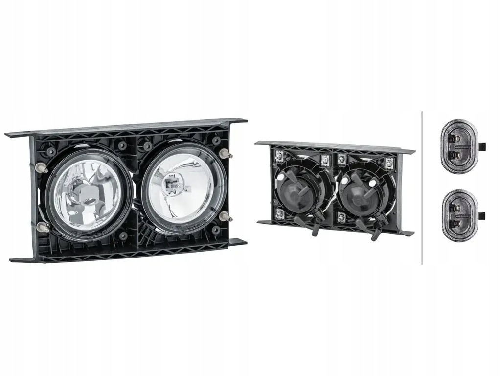 2x Lampy dalekosiężne HELLA L+P do DAF 75 CF, CF 65, CF 75, CF 85, LF 45