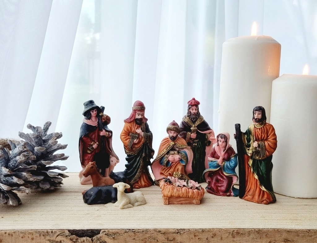 Купить Рождественский вертеп Статуэтки для вертепа, 10 штук: отзывы, фото, характеристики в интерне-магазине Aredi.ru