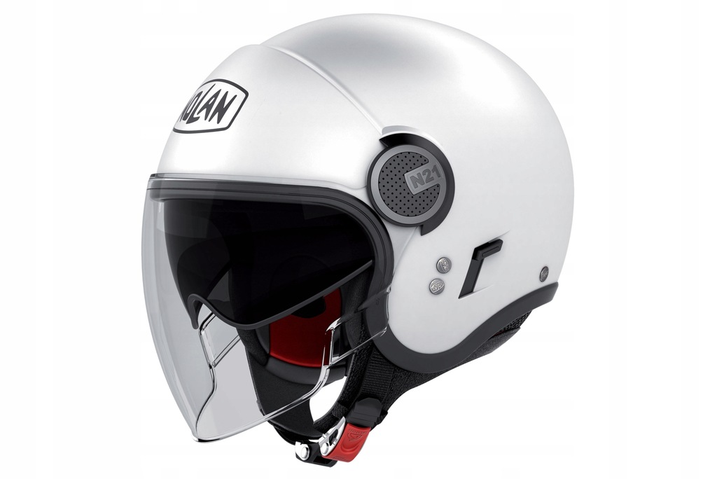 KASK NOLAN N21 VISOR CLASSIC METAL WHITE 005 XXXL