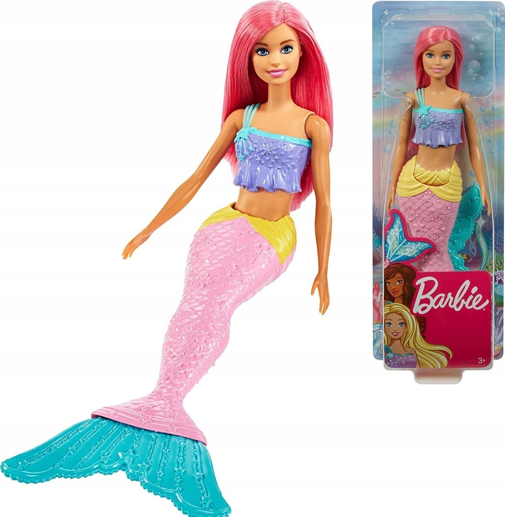 Lalka Barbie Mattel Dreamtopia Syrenka (GGC09)