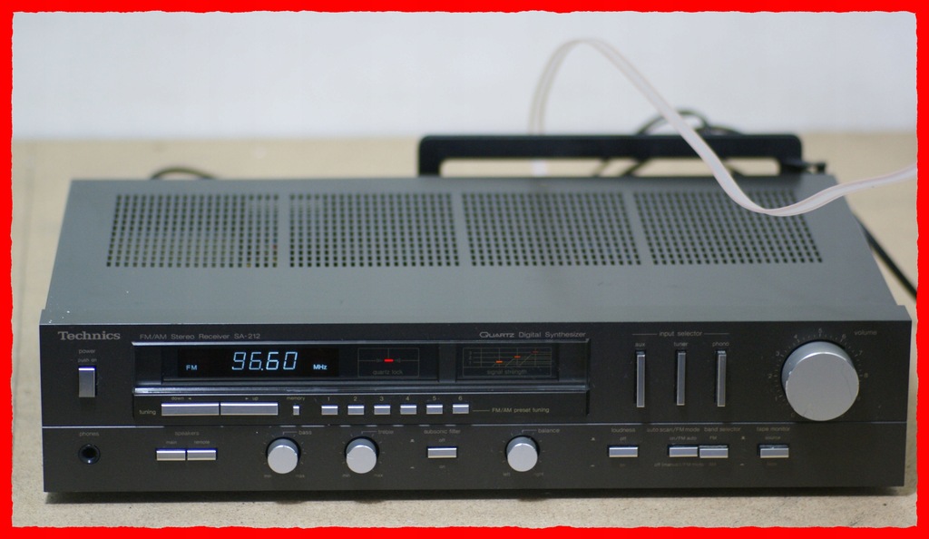 Amplituner * Technics SA-212 * vintage