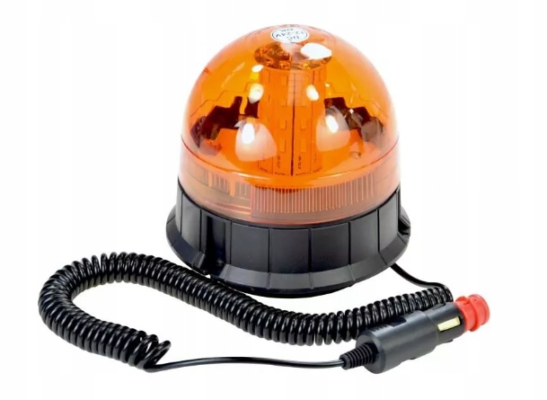 Lampa ostrzegawcza kogut LED 12-24V STROBO MAGNES