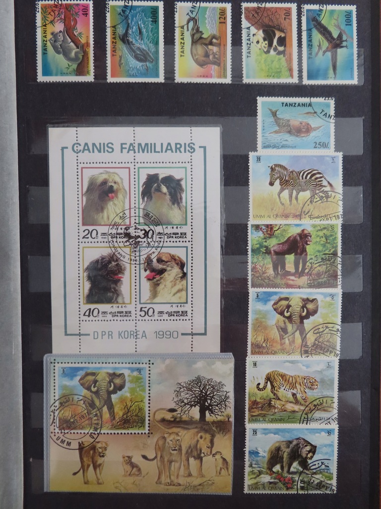 Zestaw znaczków Fauna D4461