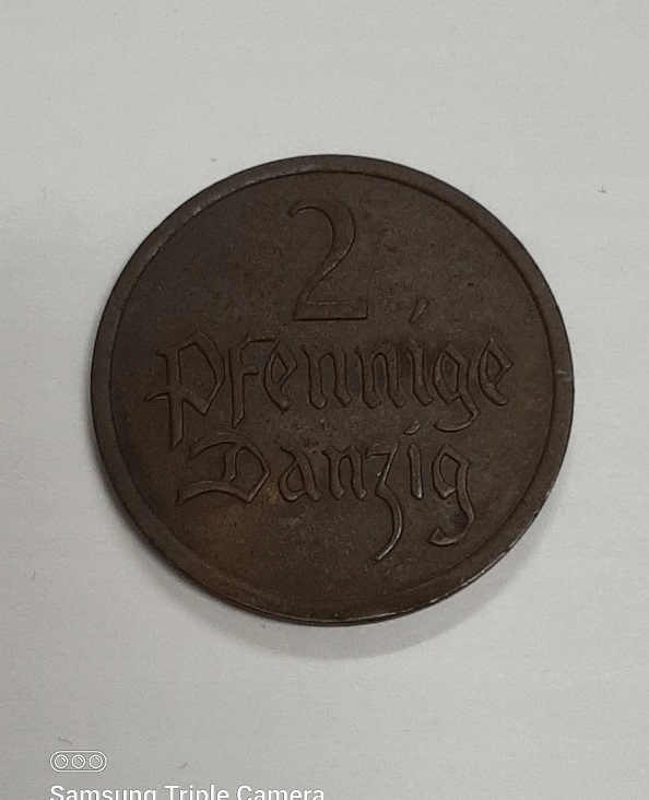 moneta 2 Pfennige 1937r WMG