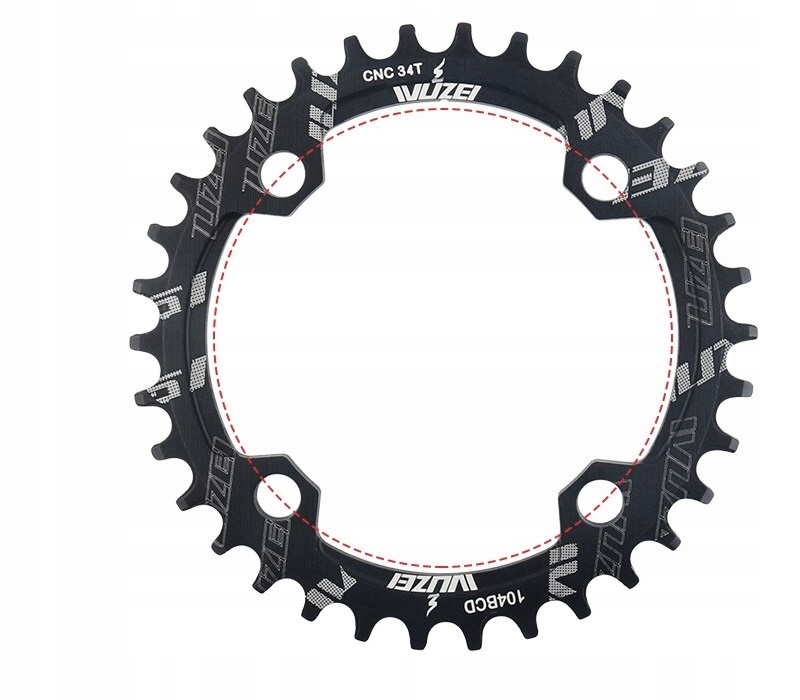 Zębatka Narrow Wide 34T 104 BCD okrągła tarcza 1x WYSYŁKA PL