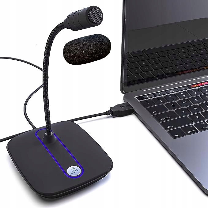 Stołowy mikrofon USB do komputerów PC i Mac