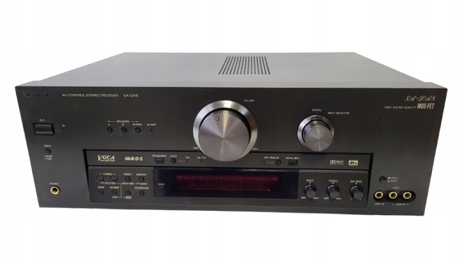 WZMACNIACZ AMPLITUNER TECHNICS SA-DA8 5.1 CZARNY STAN DOBRY GWR