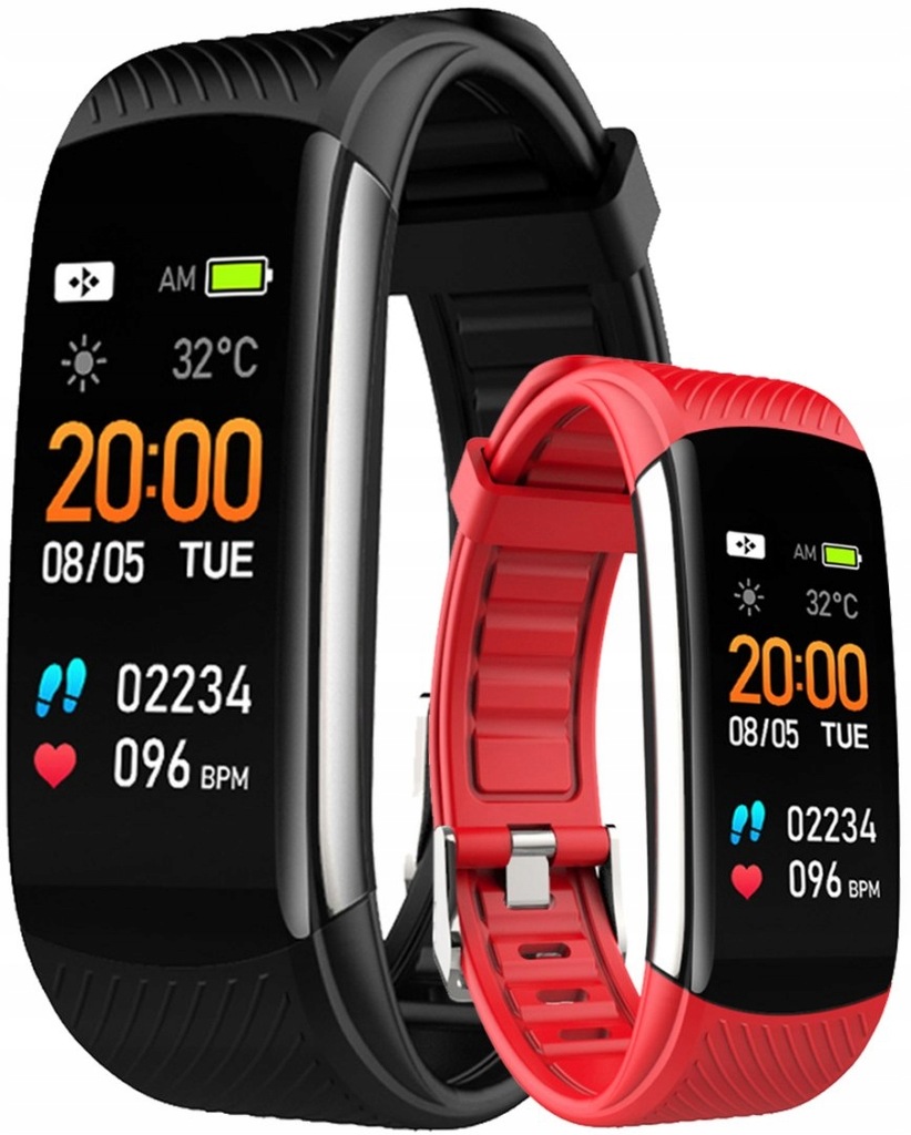 ZEGAREK SMARTBAND SMARTWATCH WODOODPORNY FULL HIT