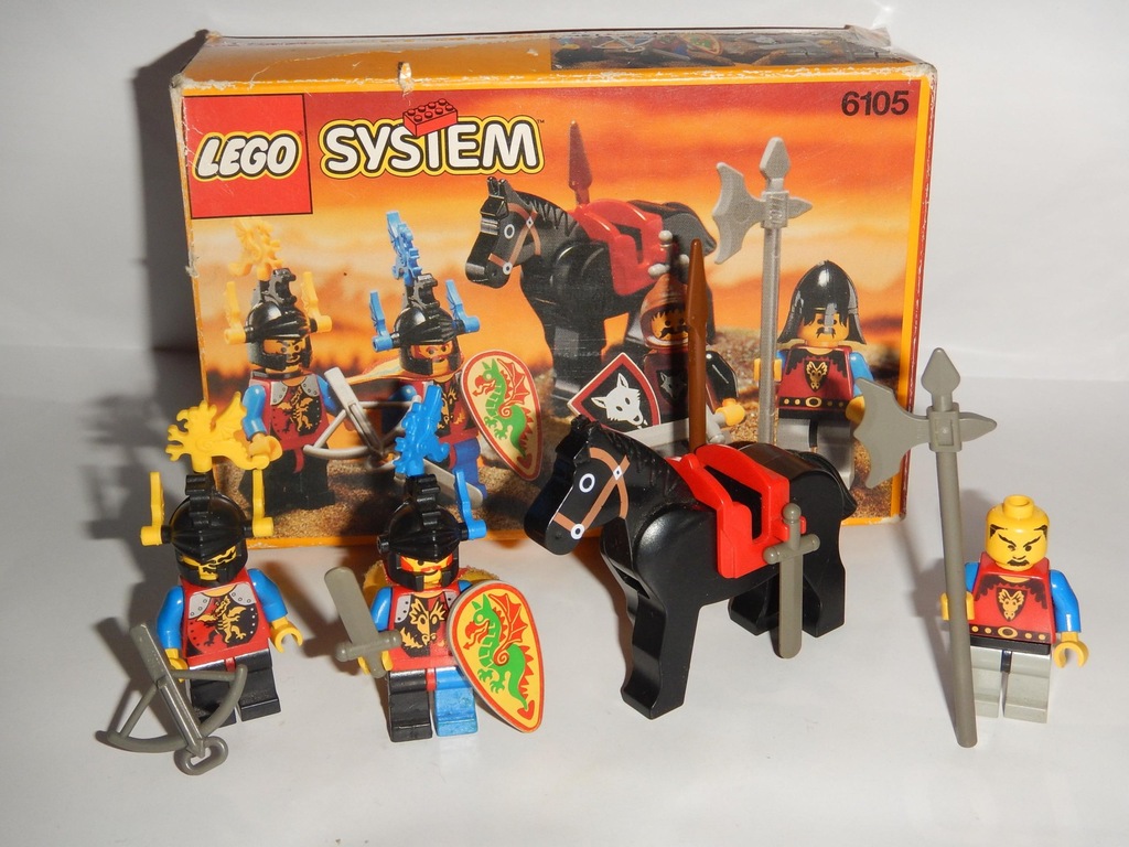 LEGO 6105 Medieval Knights Pudełko 7237154935 oficjalne