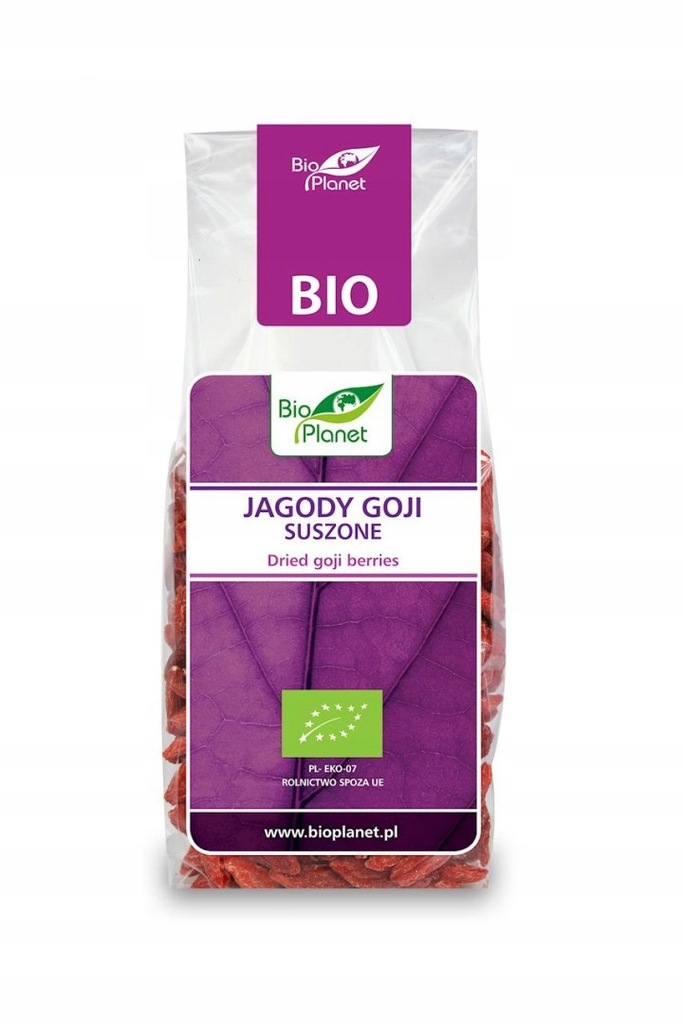 BIO PLANET Jagody Goji suszone BIO 100g