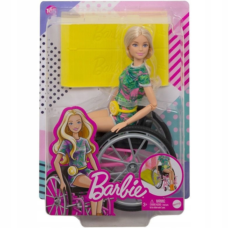 Barbie Fashionistas Lalka na wózku