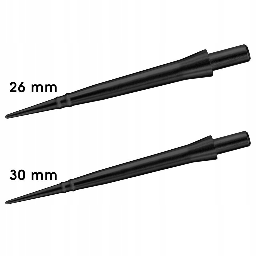 Końcówki steeltip Harrows APEX SMOOTH 26 mm czarne