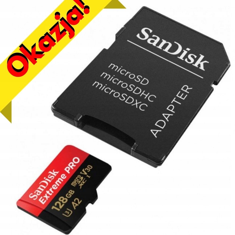 Karta microSD SanDisk EXTREME PRO 128 GB