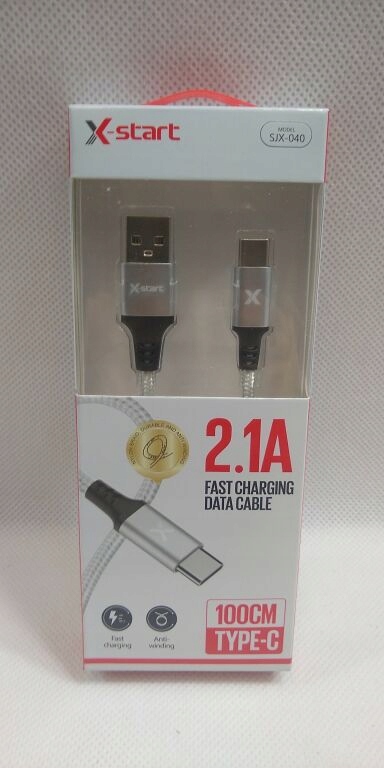 KABEL USB TYP C 2,1A X-START