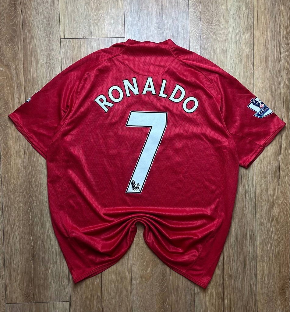 Nike Manchester United RONALDO 7 ユニフォーム 2007/09 RONALDO #7 Manchester United Vintage Nike Home