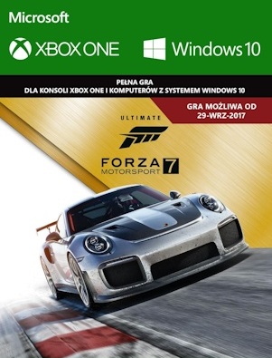 Forza Horizon 3 Motorsport 7 XboxOne PC