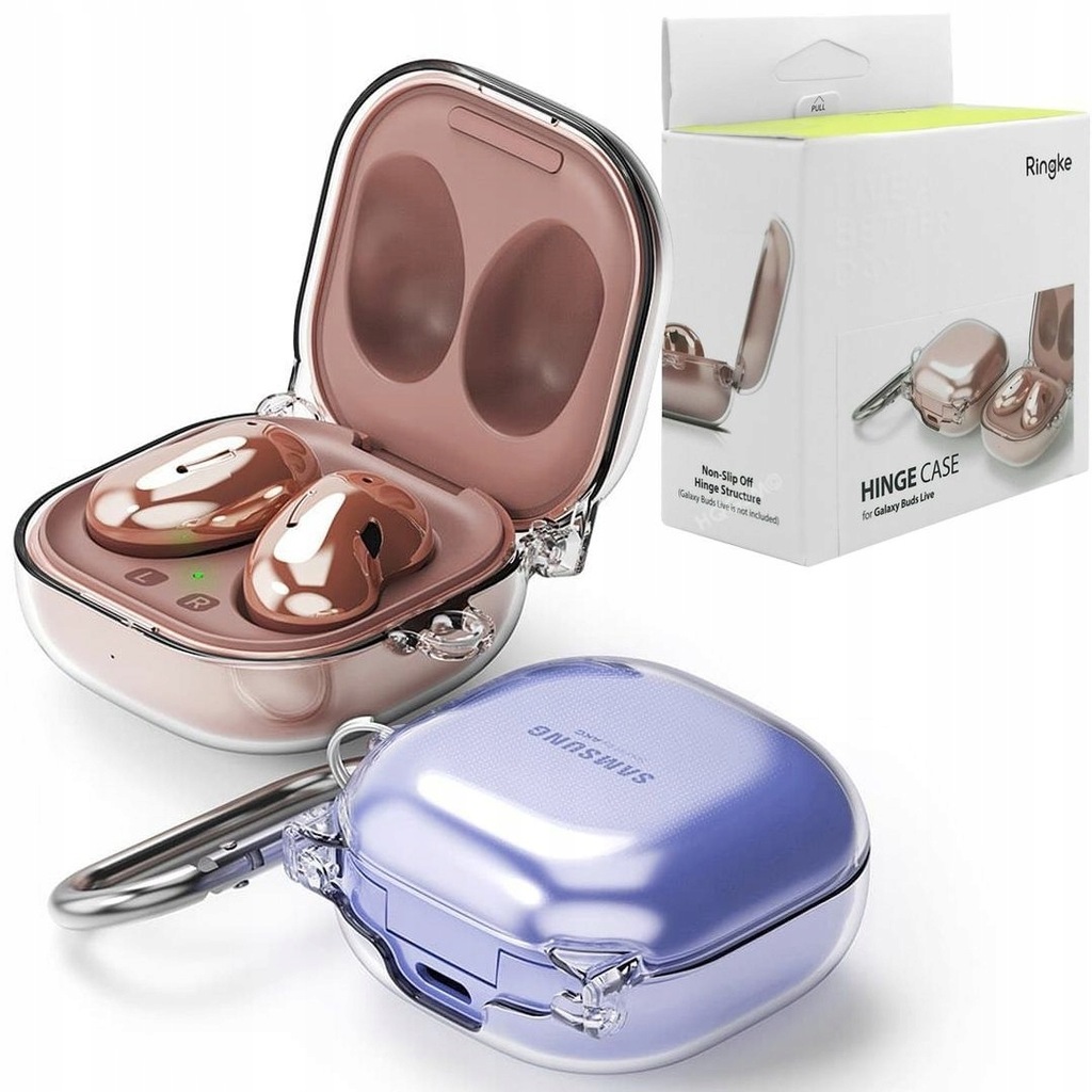 Etui do Samsung Galaxy Buds 2 Pro, RINGKE Clear