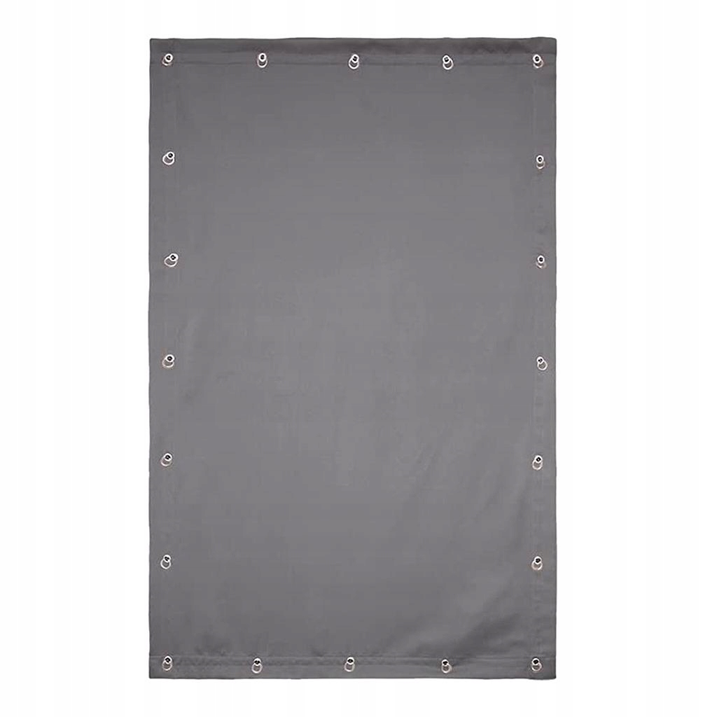 Zasłona z przyssawką do okien dachowych w sypialni, szara