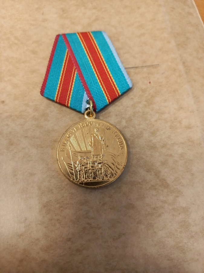 CCCP oryginalny medal radziecki Kijów