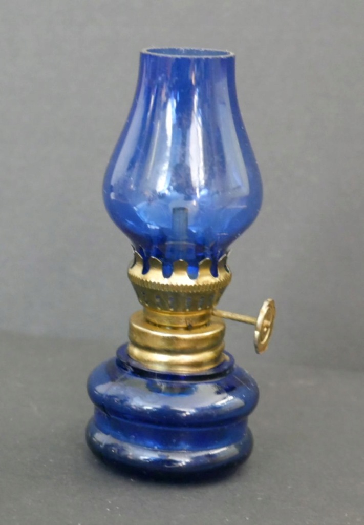 mini mini lampka naftowa bez knota wys-9,5cm