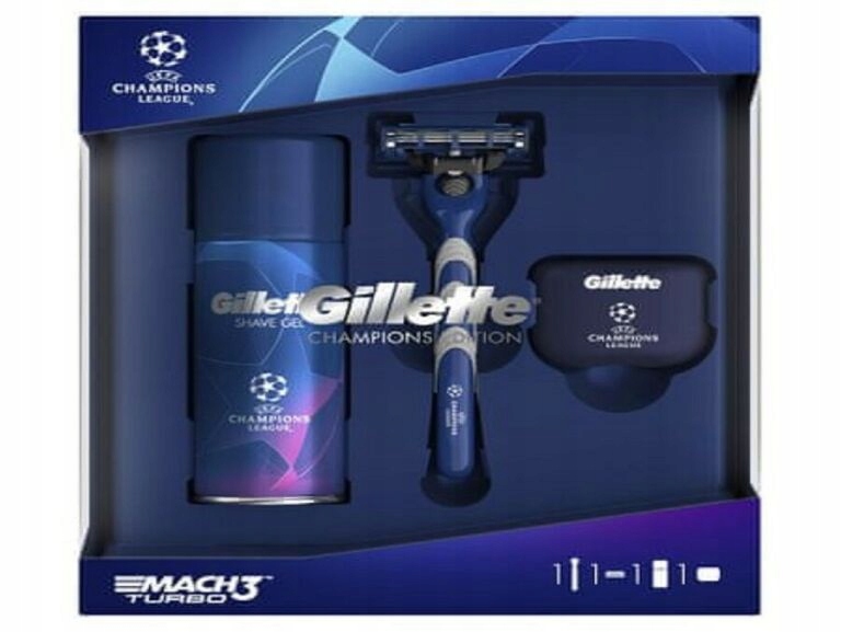 GILLETTE ZESTAW PODARUNKOWY MACH3 TURBO