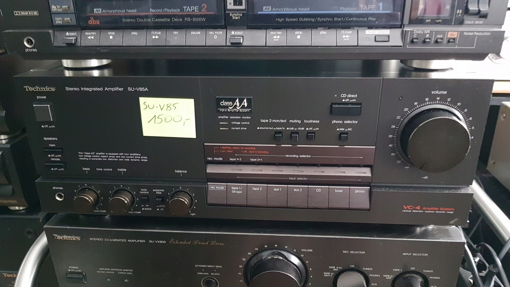 Fan-Technics Wzmacnia Technics SU-V85A Sklep Łódź