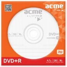 Acme DVD+R, 4,7 GB, 16X, koperta (4770070855898)