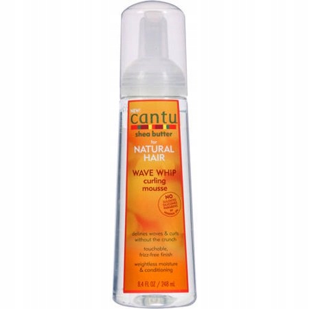 Cantu Shea Natural Hair Wave Whip Curling Mousse
