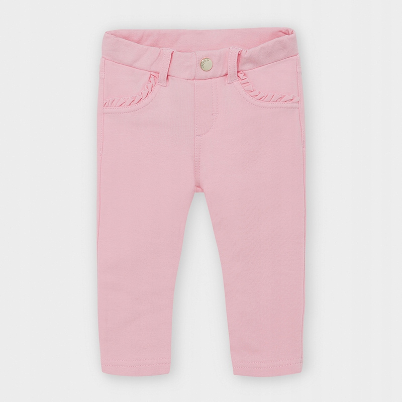 Spodnie basic dziewczynka różowe r.92 MAYORAL 560