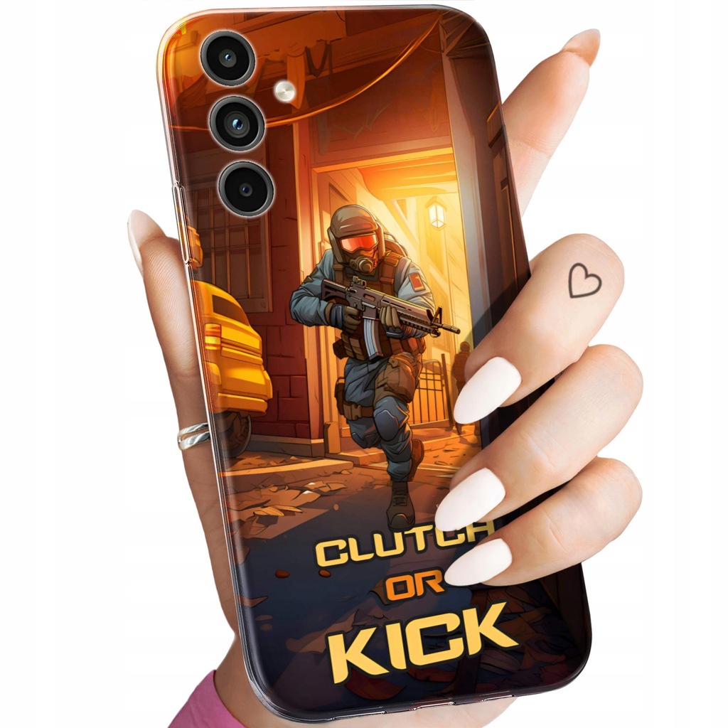 ETUI DO SAMSUNG GALAXY A15 WZORY CS GO COUNTER-STRIKE OBUDOWA POKROWIEC