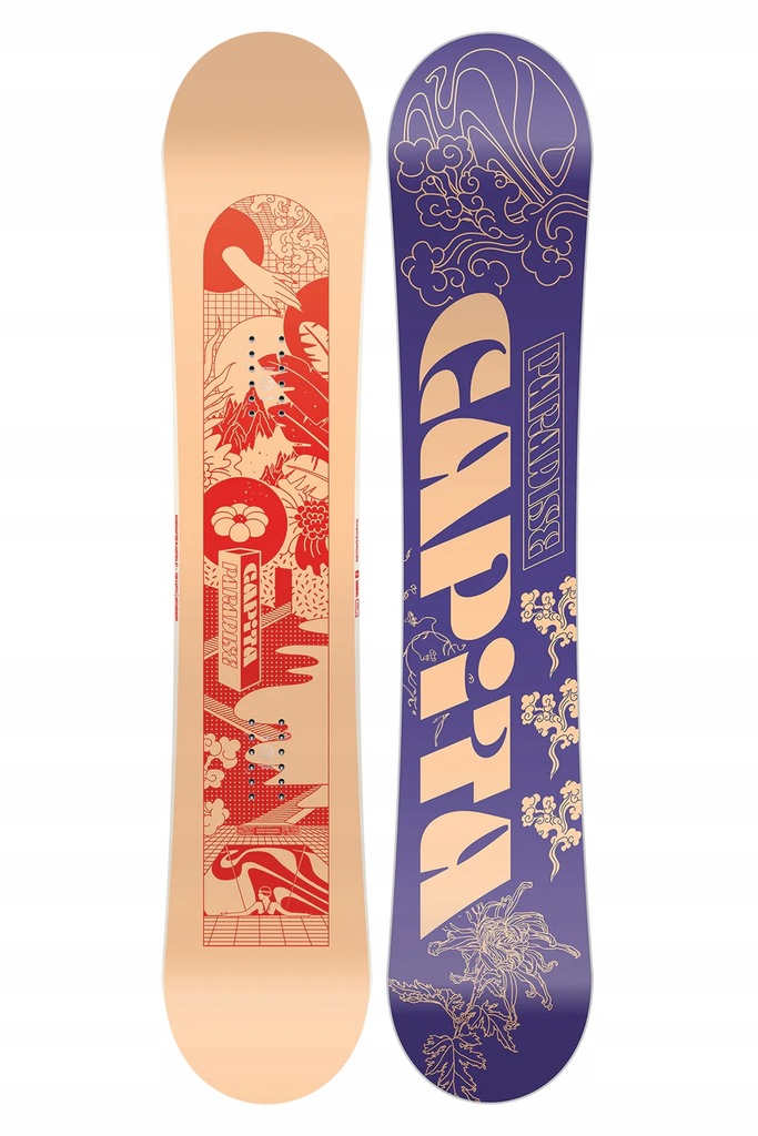 Deska Capita Paradise Camber all mountain freeride - directional twin 147cm