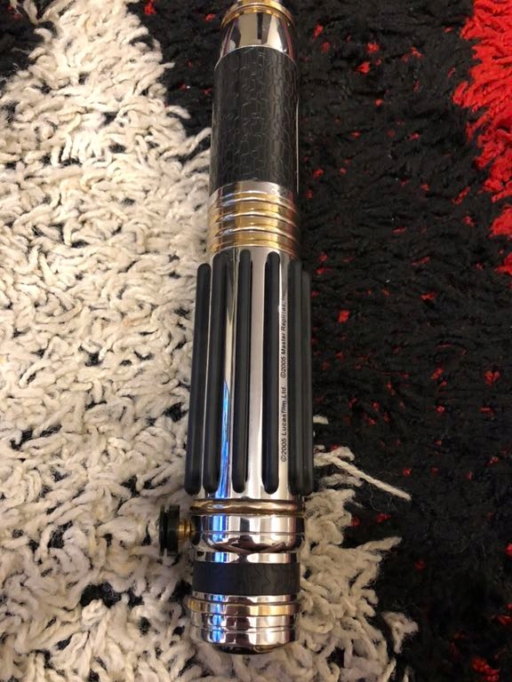 Miecz Swietlny Star Wars Force Fx Lightsaber Windu 7827775292 Oficjalne Archiwum Allegro