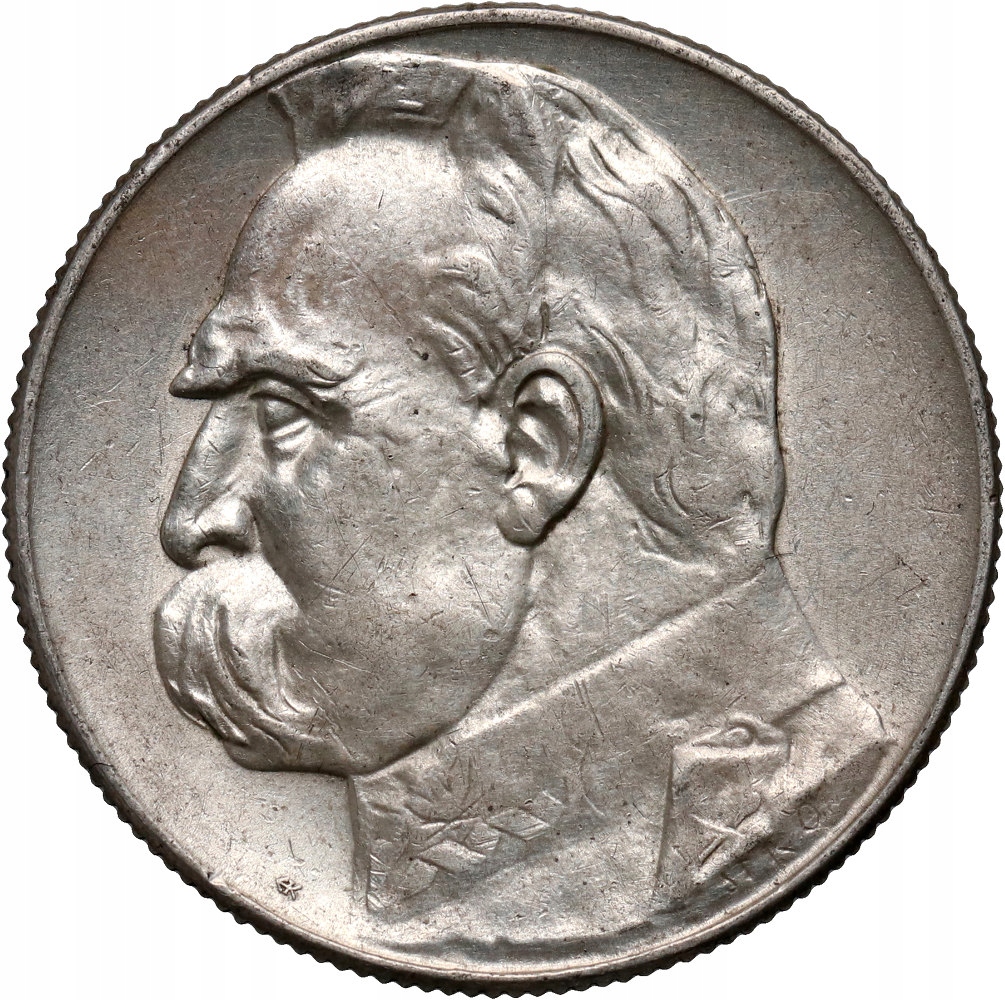 II RP, 5 złotych 1936, Józef Piłsudski