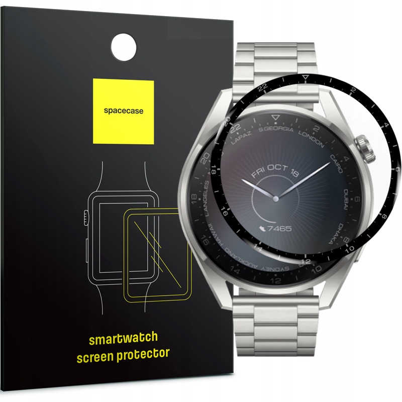 Pełne szkło hybrydowe do HUAWEI WATCH 3 PRO 48mm